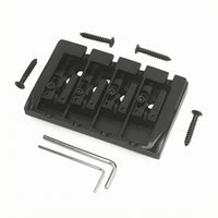 4 String Bass Bridge Rectangular for 4 String Bass Bridge Metal