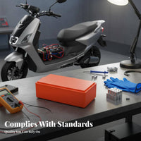 Electric Vehicle Battery Case Thickened PC Material Box Water-Resistant-Resistant for Electric Cycle Builders, DIY Enthusiasts