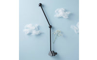 Wooden Mobile Holder with Clamp Minimalist Houten Mobielarm Voor Wieg Mobielarm Van Beukenhout Space-Saving for Infants, Nursery
