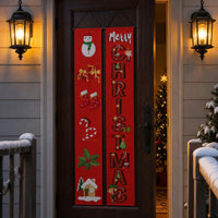 Christmas Holiday Party Decorative Door Banner Couplets