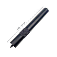 Telescopic Cue Aluminum Pool Cue Extension Rotating Outer Thread Game Accessories for Game Room