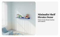 Clear partition-mounted shelf adaptable Clear partition-mounted shelf Sturdy for Dorm Room