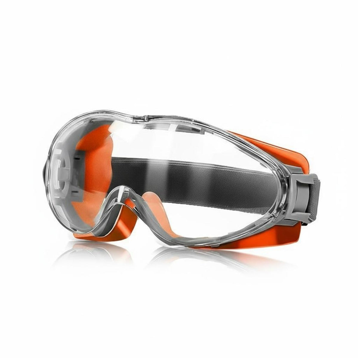 Anti-Fog Safety Goggles Crystal Clear Vision Shock Resistant Goggles Workplace Safeguarding Ocular Wear Full Sealant Design