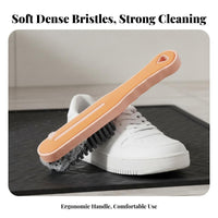Shoe Cleaning Brush Multifunctional Shoe Scrub Brush Dense Fibers S for Athletic Shoe Collectors, Homemakers, Household, Washroom, Kitchen