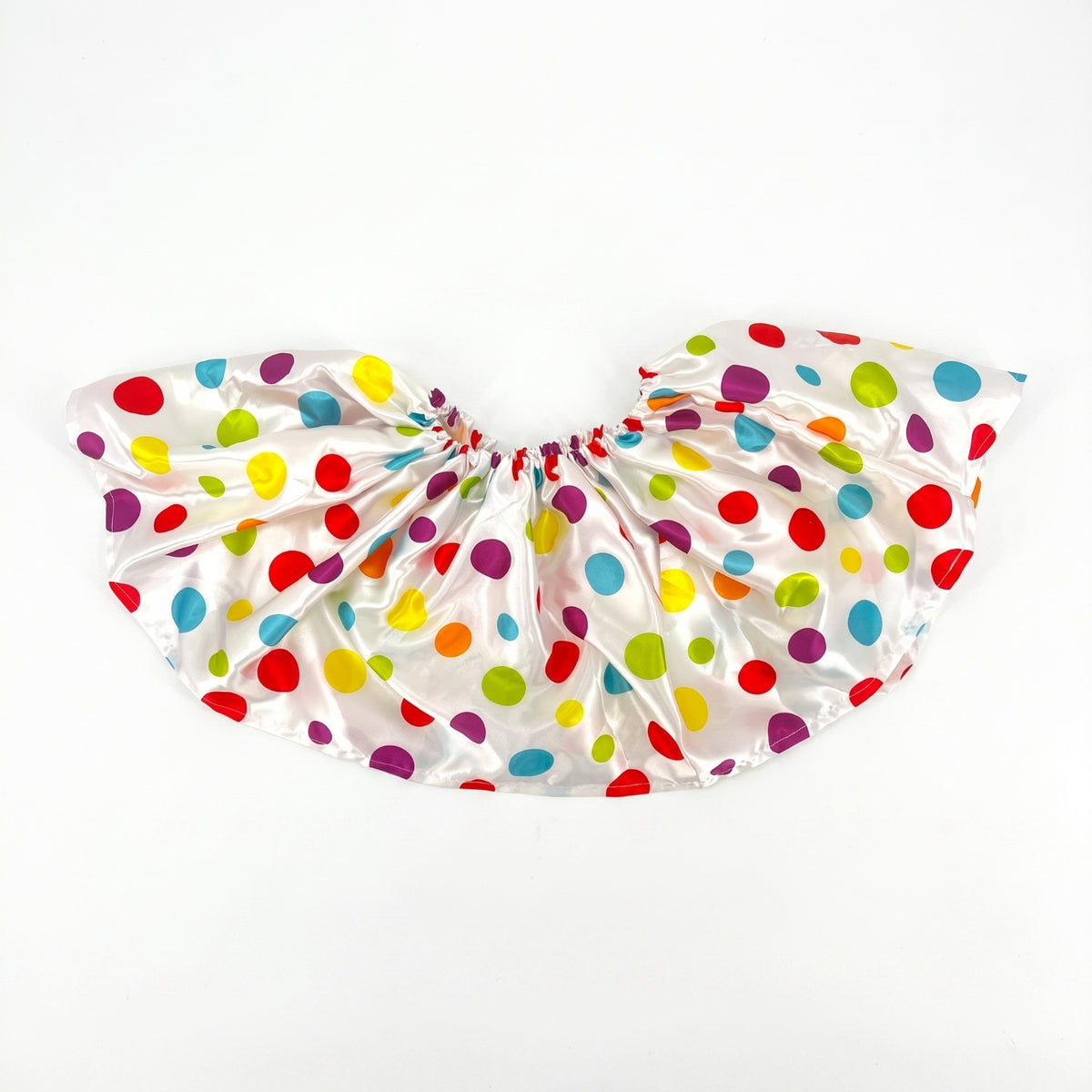 Layered Ruffles Clown Collar Shiny Clown Ruffle Collar