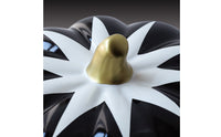 Golden Stem Pumpkin Decor Large Ceramic Ornament Heavy Home Decoration