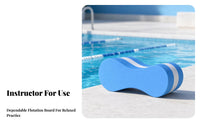 High Buoyancy Swimming Training Buoyancy Aid Board Odorless EVA Foam Kickboard Layered Construction Swimming Kick Board Rounded Ends for Adults, Children