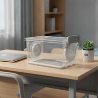 Rearing Box Component with Mesh Transparent Hatchery Box Container Desktop-Sized Breathable for Breeders, Indoor Setups, Sorting