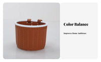 Kids Bike Basket Easy to Install Children's Tricycle Basket Adjustable Straps for Young Children