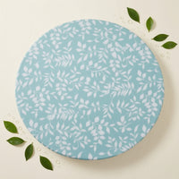 Round Tailored Tablecloth Waterproof Tablecloth with Elastic Edge Elasticized Table Cover for Patio, Picnic