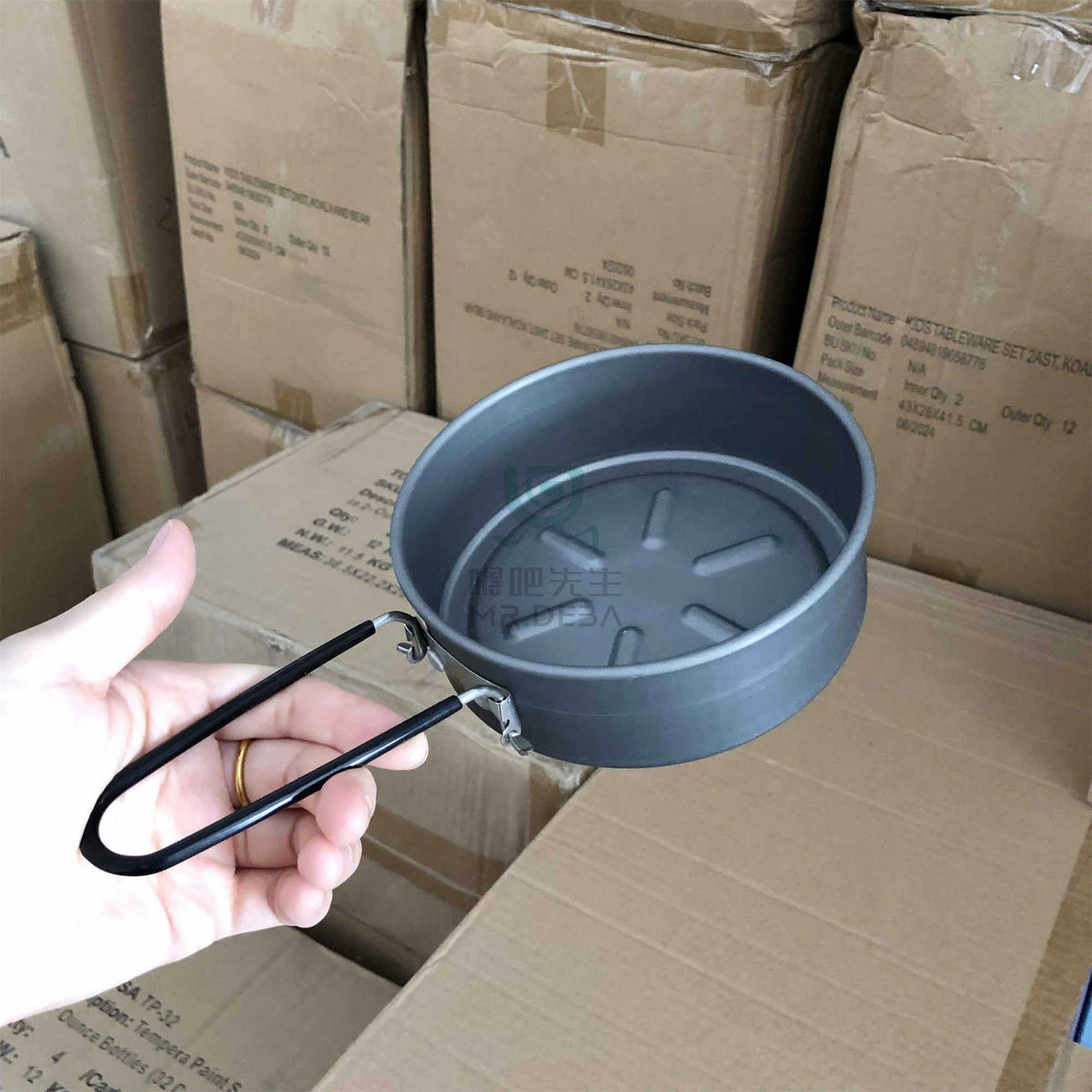 Outdoor Aluminum Cookware Set for Camping and Picnic