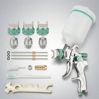 HVLP Multi-Nozzle Upper-Reservoir Feed Versatile Sprayer for Painters, Hobbyists, Automotive Painting, Car Refinishing, Workshop