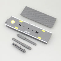 Plastic Train Platform Model Realistic Features Assembly Toy Station Pre-Painted