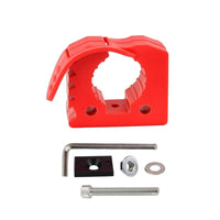 Secure Rapid-Secure Clamp Bracket Easy Installation Rubber Clamp with Mounting Plate Anti-Slip Shovel Holder Sturdy for off-Roaders, Campers, Roof Rack, Garage Storage