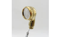 Gold-Tone Shampoo Sprayer Compact Handheld Shower Head Water-Saving Faucet Spray Head for Hairstylists, Barbers, Beauty Salons, Barber Shops, Wash Basins