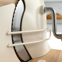 Foldable Bread Cutter Stainless Steel Serrated Edge Manual Bread Slicer for Home Chefs