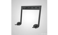 Easy to Install Wall Guitar Stand Sturdy Guitar Hanger Rack Anti Slip for Living Room