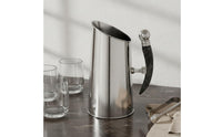 Stainless Steel Ice Bucket Keeps Drinks Cold Decorative Stainless Steel Bucket Mirror Polished Metal Bottle Chiller for Display