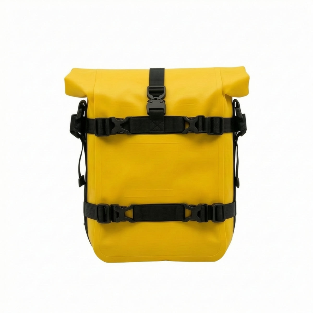 Motorcycle Side Bag Waterproof Motorcycle Pannier Adjustable Side Bag with Roll-Top for Motorcyclists