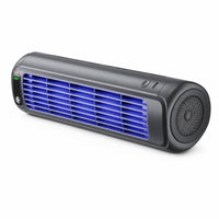 Wall Attached Cooling Device Mounted Fan Saving Wall Mounted Fan with Hooks Compact for Students, Bedroom, Dorm Room, Office