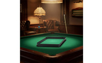 Rounded-Corner 9-Ball Rhombus Rack Single-Piece Nine-Ball Rack Slimline Table Game Accessory Unobstructed Frame