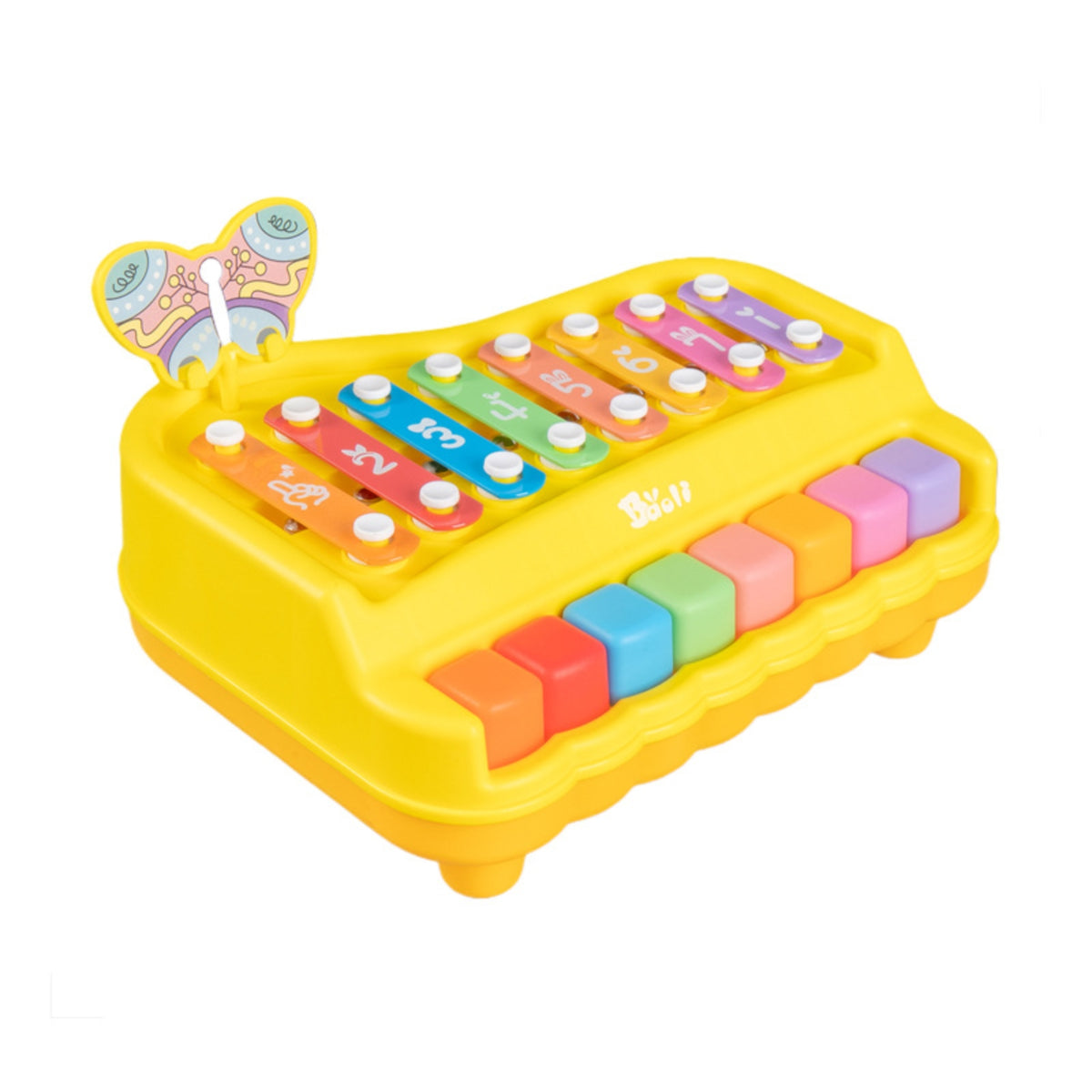 Toddler Piano Xylophone Musical Baby Piano Xylophone Percussion Instrument Interactive Educational for Toddlers, Playroom