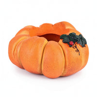 Pumpkin Planter Decorative Pumpkin Plant Pot Festive for Garden, Courtyard