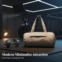 16L Travel Duffel Waterproof Women's Gym Bag Stretching Duffel Bag Water Resistant Luggage Lightweight for Athletes, Sports