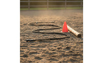 Adjustable Rein Encourages Frame Side Rein Substitute Mouth Pressure Equine for Groundwork, Riding