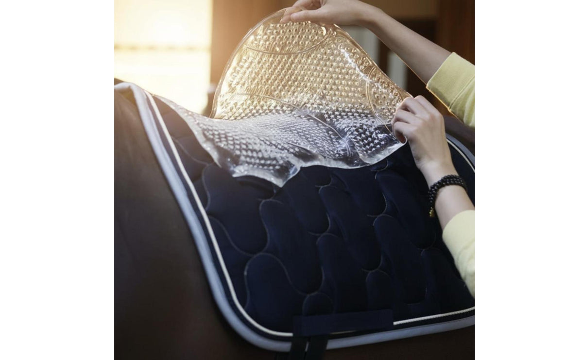 Balance Support Silicone Saddle Pad Ventilated Equestrian Gear Long-Lasting for Riders