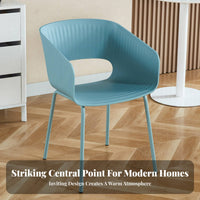 Nordic Design Modern Side Chair Creative & design Shell backrest Side Chair Easy to Clean Dining Seat Ergonomic backrestrest for Restaurant Owners, Interior Designers, Kitchen, Home Office, Living Room, Bedroom