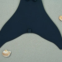 Mermaid Tail Fin Snug-Fitting Monofin with Foot Pockets Mermaid Monofin Molded Swim Fin with Foot Pockets Streamlined