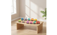 Educational Wooden Dinosaur Train Set Learning Dinosaur Train Set Hands-on Developmental for Toddlers, Preschoolers, Kids, Playroom, Classroom