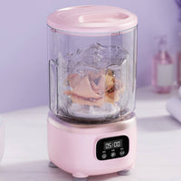 Compact Mini Washing Machine Space-Saving Portable Washer Small Washing Machine with Spin Dryer One-Button for Students, Travelers, Dorm Rooms, Apartments, Travel, Rv