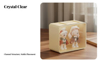 Surprise Box Display Case Debris-Resistant Acrylic Display Case Interchangeable Figurine Container Debris Resistant Protection