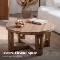 Waterproof Round Pedestal Table Modern Design Round Tripod Table Sturdy Construction outsidedoor Furniture adaptable Use for Hospitality Business Owners, Homeowners, Garden, Balcony, waterside, Living Room