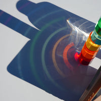 Acrylic Rainbow Building Blocks Set for Kids