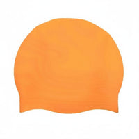 Ear-Covering Swim Cap  Printed Swim Cap Hydrodynamic Fit Swimming Hat for Training