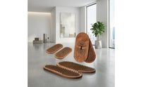 Wooden Foot Massage Board Tree Engraving Foot Massage Board Relaxation Tool Extended Physical Wellness Acupressure