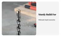 Hardened Steel Body 4-Cutter Concrete Drill Bit Heavy Duty Cross Head Hammer Drill Bit Optimized Flute Design for DIY Enthusiasts, Brickwork