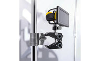 360-Degree Rotating C-Clamp with Ball Head Multi-Functional Versatile Arm Bracket Adjustable Clamp Mount with Thread Adapters Stable for Photographers, Videographers, Streamers, Desk, Studio, Rigging Setups