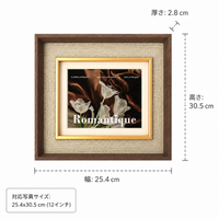 Resin Picture Frame, Moon Brown Photo Frame, Dual Use for Desk Top, Compatible with A4/B4, Photo Stand, Living Room, Gift