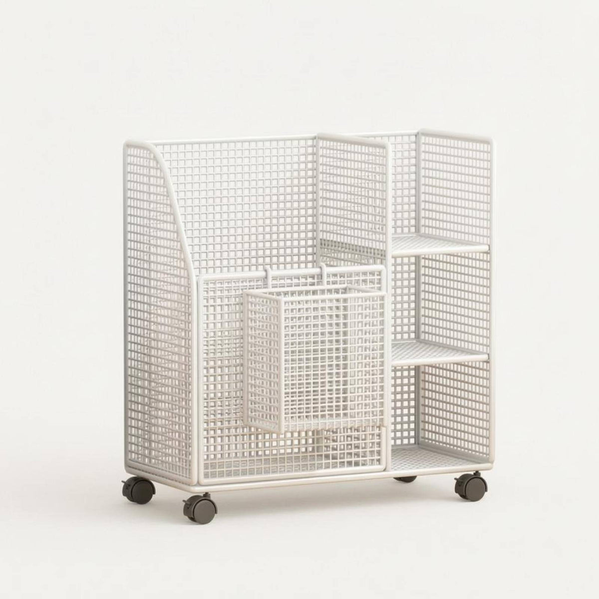 Wheels Rolling Fitness Mat Storage Single-Tier Ventilated Fitness Mat Storage Single-Tier Grid-styleGrid Fitness Gear Multi-Tier