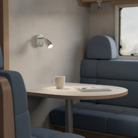 RV Reading Light 12V/24V Lamp with USB Charger LED for Caravan, Bedroom, Campers