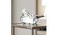 Crystal Ornament with Legs Modern Crystal Figurine Minimalist Decor for TV Cabinet, Office Shelves