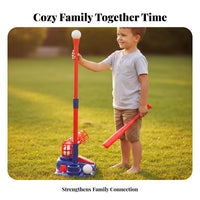 Improves Hand-Eye Coordination Kids Baseball Pitching Machine Indoor Outdoor Play Automatic Ball Launcher Safe Materials for Beginners, Park