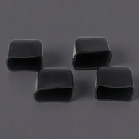 4 Pieces Crossbar End Flexible Cap Rubber End Protectors Pliable Accessories for Luggage Rack