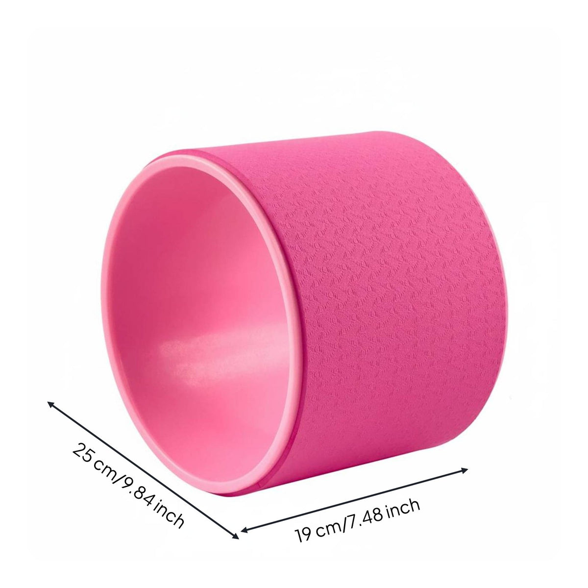Shoulder Opening Stretching Wheel Non-Slip Surface Stretching Aid Skid-Resistant Foam Padding Fitness Equipment 200kg Load Capacity for Home