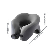 Multipurpose Memory Foam Neck Pillow Curve Fit U-Shaped Travel Pillow for Office Workers, Students, Travelers, Airplane