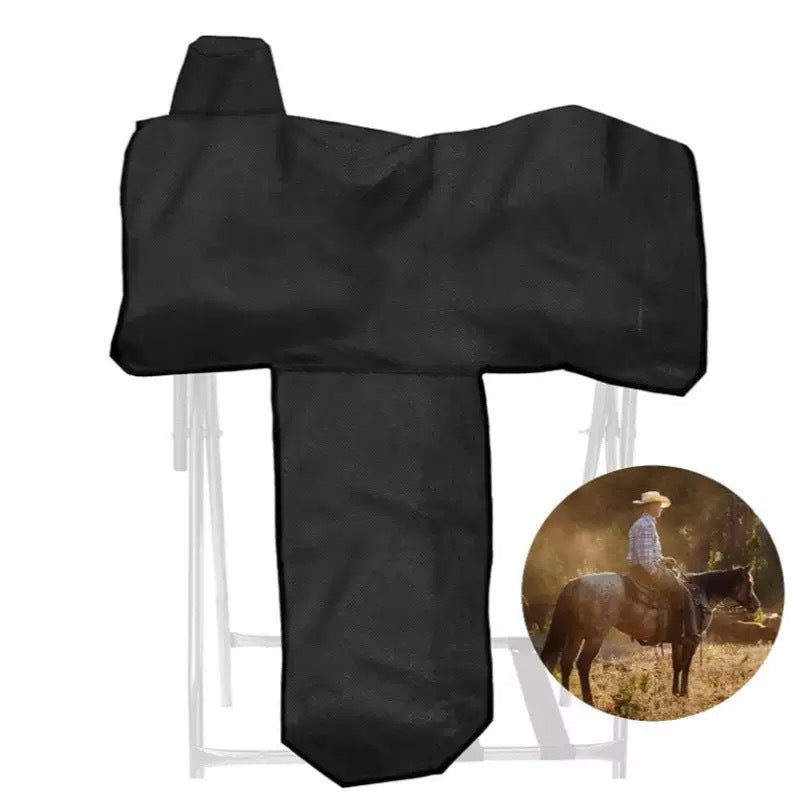 Western Saddle Cover Waterproof Rain Cover Horse Tack Care Storage